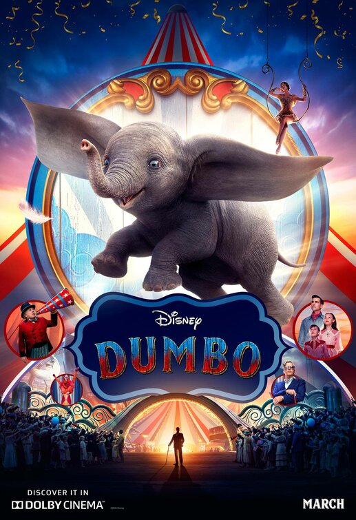 Dumbo, now available on Blu-ray and DVD