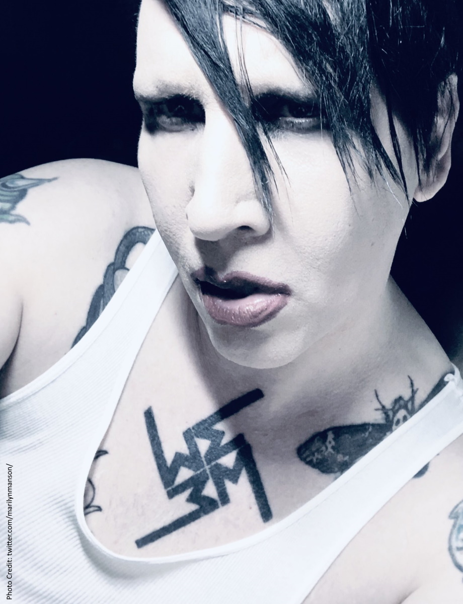 Marilyn Manson Twitter photo