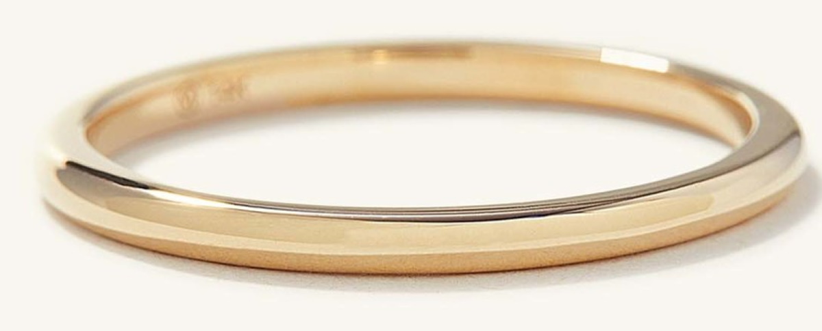 Mejuri Thin Gold Band