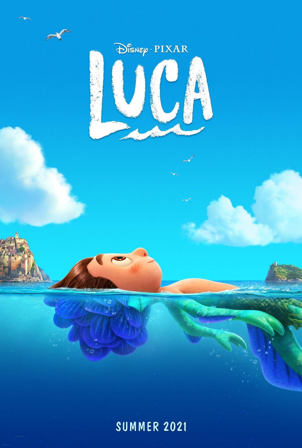Disney/Pixar Luca poster 