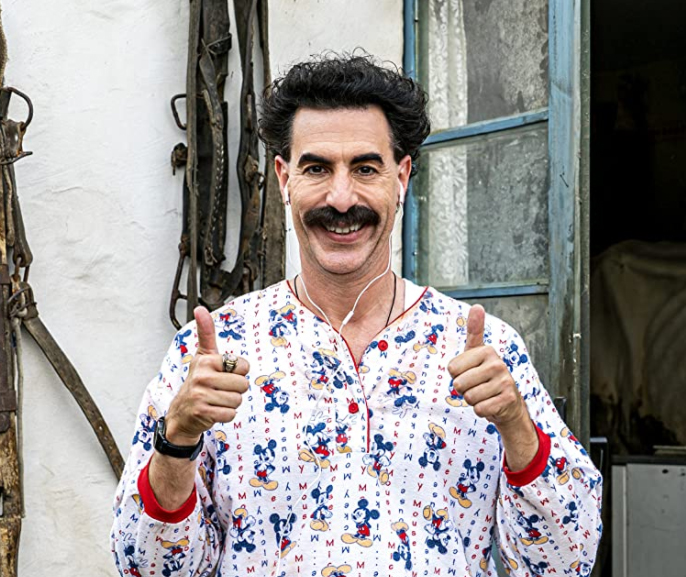 Sacha Baron Cohen in Borat Subsequent Moviefilm