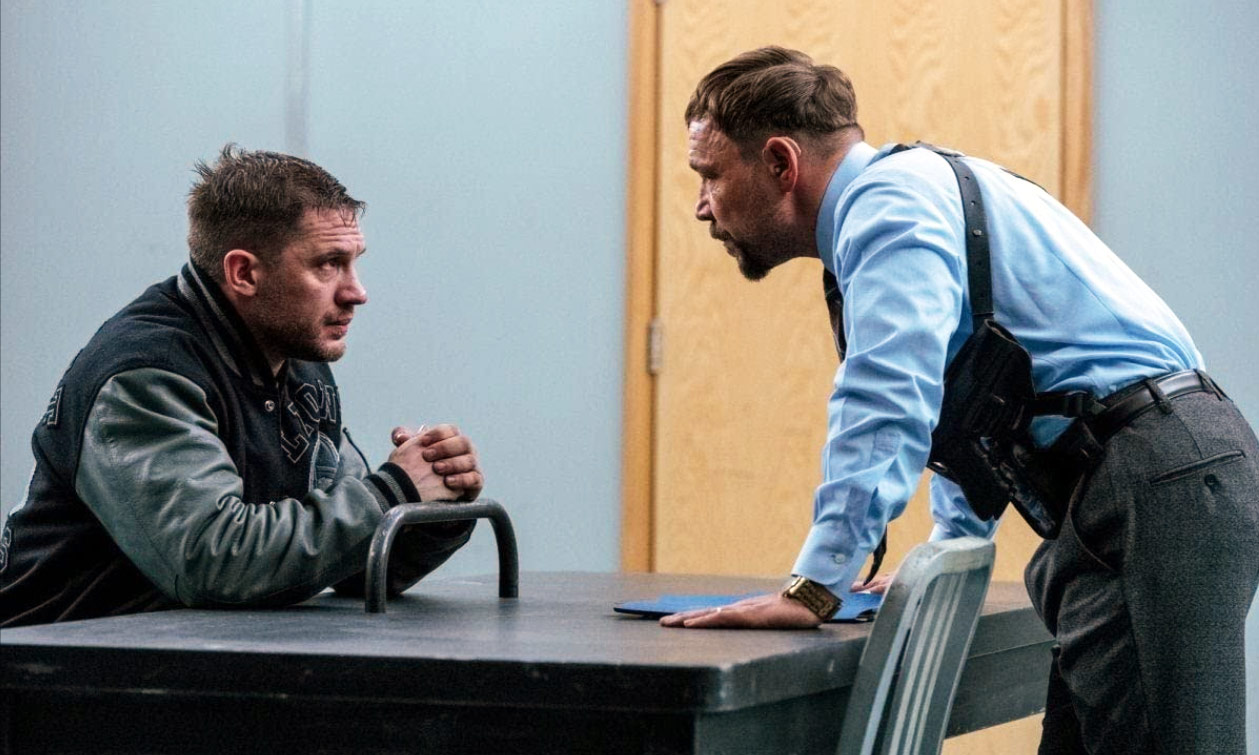 Tom Hardy and Stephen Graham in Venom: Let There Be Carnage